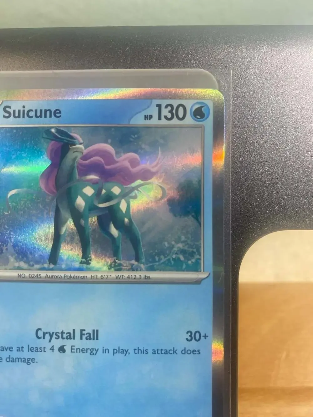 Suicune 026/094 Holo - Pokemon Phantasmal Flames Knock Out Collection Exclusive